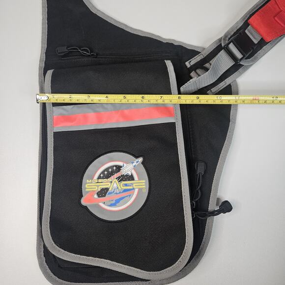 Disney World Park Merch Epcot Mission Space Sling Backpack Travel Mickey Mouse - Picture 8 of 9